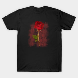 rose in smoke T-Shirt